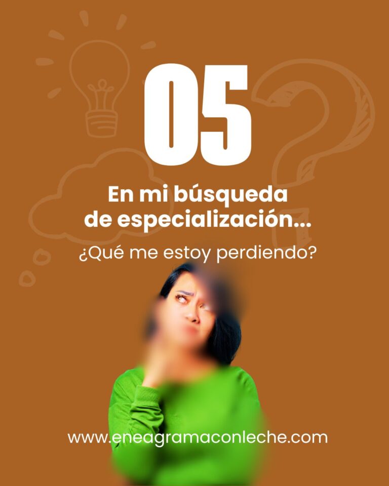 desafío eneagrama decisiones preguntas 5