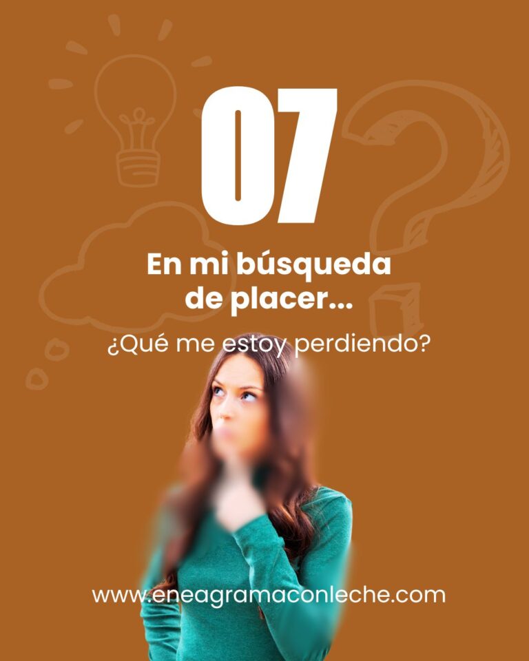 desafío eneagrama decisiones preguntas 7