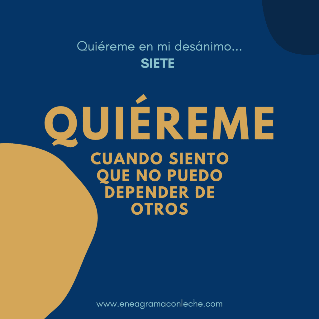 Quiéreme - Consejos para convivir con eneagrama tipo Siete 7