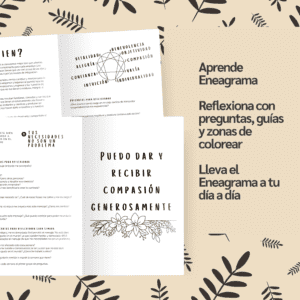 interior de agendas y diarios de eneagrama